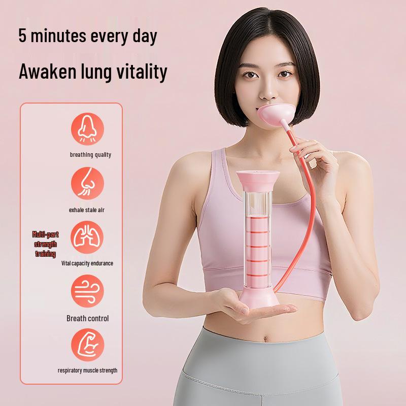 Abdominal Breathing Trainer: Dumbbell for Lung Capacity and Core, Pelvic Floor, and Abdominal Muscle Exercise