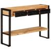 Vidaxl Stolik Konsolowy, 110X30X76 Cm, Lite Drewno Mango