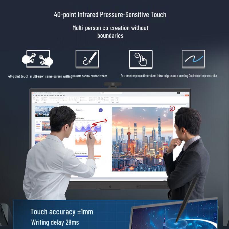 Lenovo 65-inch Smart Interactive Whiteboard S65+ Gen3 (CN version)