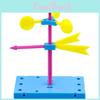 Simulated Plastic Wind Vane Assembly Model Material Set For Childrens Educational Physics Experiments