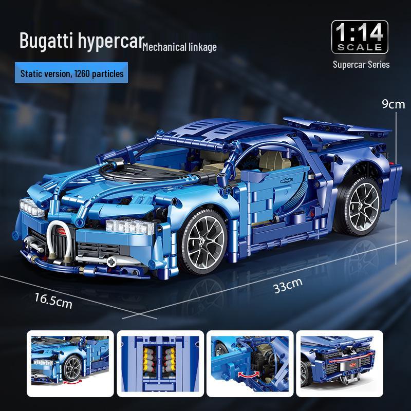 

Сумісний з Lego Зелений Спортивний Автомобіль - Дитяча Освітня Будівельна Іграшка