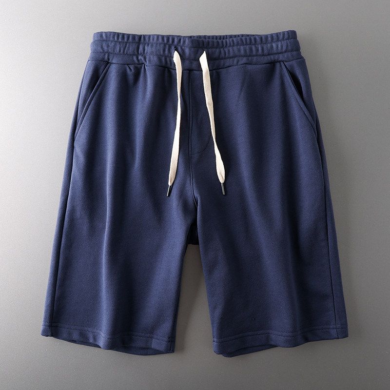 Trendy Cut Label American Terry Summer Menswear Shorts