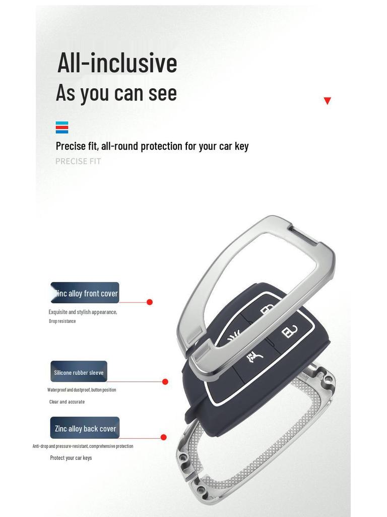 2021 Buick Excelle Key Case: Premium Shell & Buckle for Stylish Car Key Protection