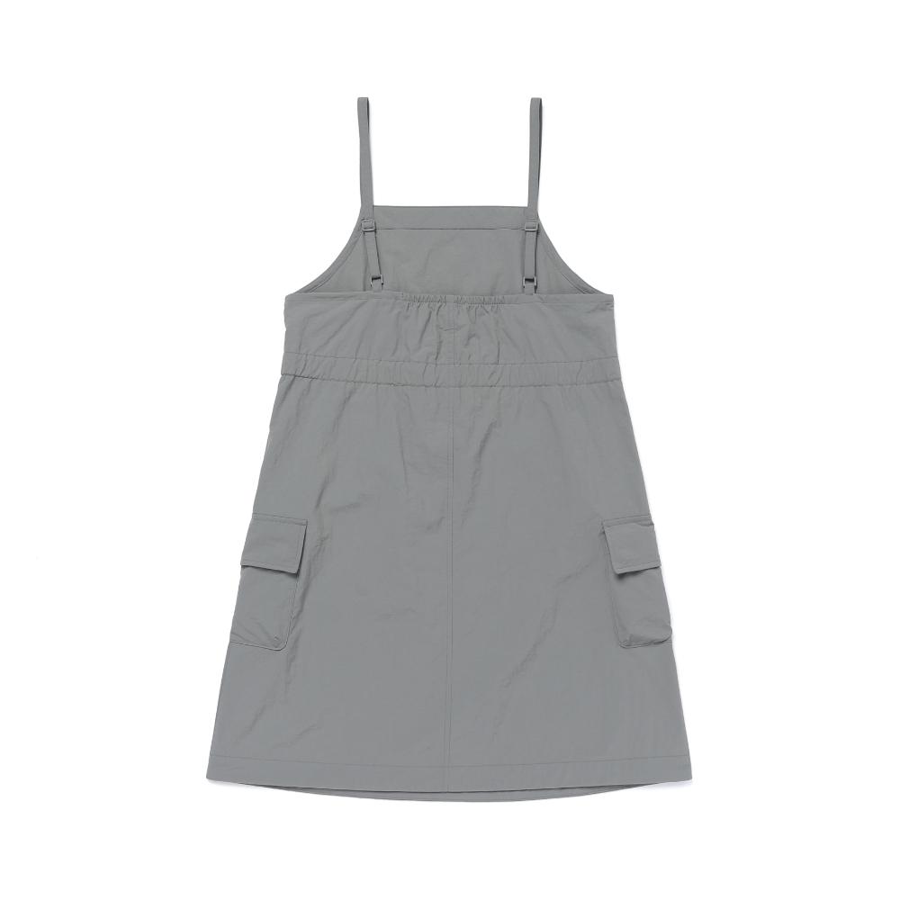 [Snowpeak] Kids Taslan Sleeveless Dress Gray Mint (S26MKLOP85)