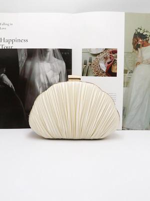 Damen Abendtasche in Muschelform – Kreative und modische Handtasche für Bankette