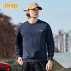 Men's Round Neck Long Sleeve Pullover Sweatshirt