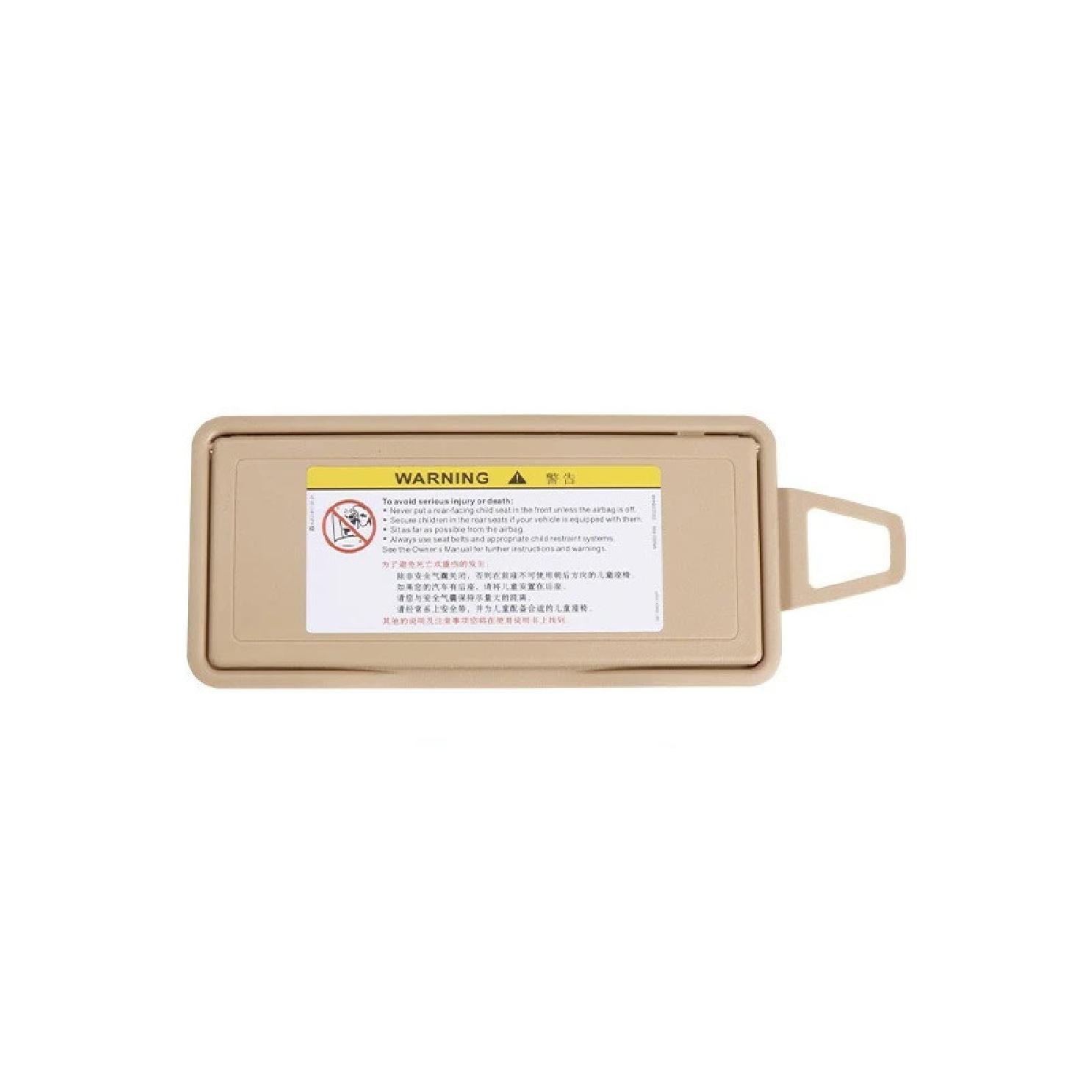 

Sun Visor Makeup Mirror Cover Plate Plastic for Mercedes-Benz S-Class W220 1998 1999 2000 2001 2002 2003 2004 2005 Brand New Beige Left