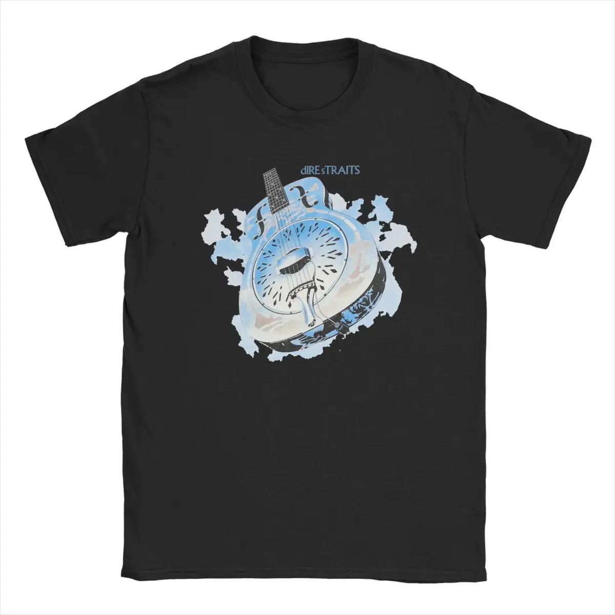 

Новинка Футболки Dire Straits Brothers In Arms 1985 Мужские с круглым вырезом 100% хлопок Футболки с коротким рукавом Футболка больших размеров Одежда 4XL