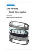Premium Infiniti QX50/Q50L/QX60 Women's Key Case with Decorative Buckle for 2022 Model