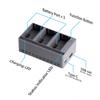 Drones Battery Chargers with Safety Circuitry for Mini 5Pro/4Pro/3Pro/3 Batteries Fast Charging Hub Heat Dissipation