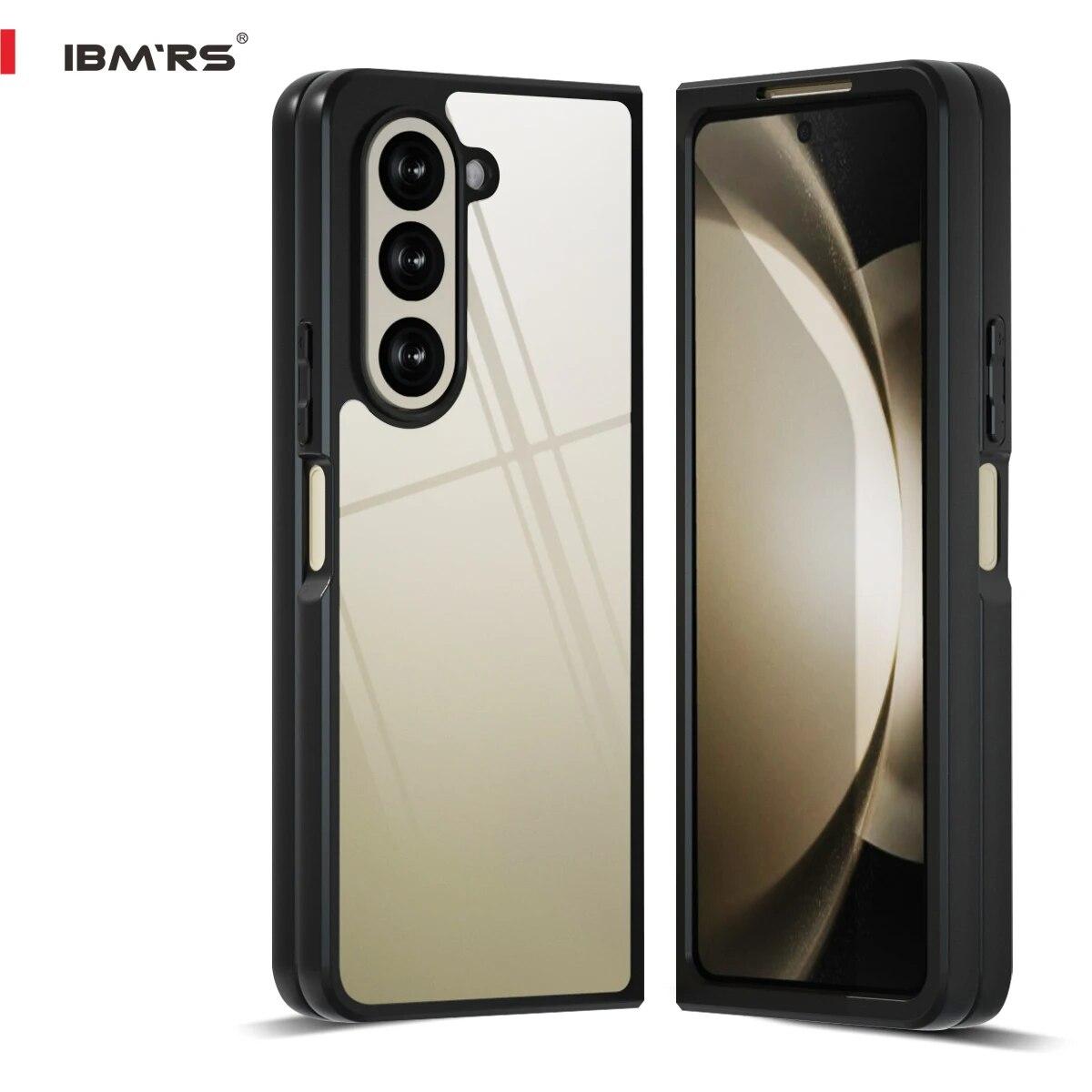 

Чехол IBMRS для Samsung Galaxy Z Fold5, матовый прозрачный противоударный защитный чехол transparent прозрачный