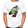 2025 Neues Fabio Di Giannantonio 49 GP Rennfahrer T-Shirt Sommer Unisex Kurzarm Cool Boy Lässige T-Shirts Unisex Motorrad Weiße Oberteile