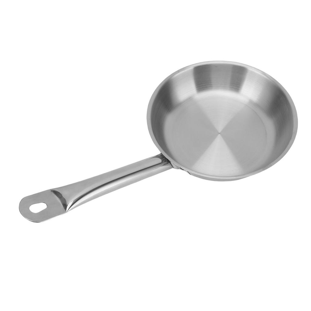 Patelnia Nieprzywierająca Stal Nierdzewna 304 20cm Patelnia Nieprzywierająca na Wszystkie Kuchenki Przybory Kuchenne