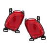 Pair Taillight Rear Turn Signal Brake Lamp LED Warning Reflector Red Lens for Highlander 2015‑2017