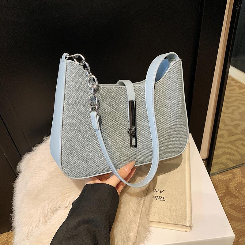 Bag Women's New Fashionable Versatile Shoulder Underarm Bag Casual Hand Bag