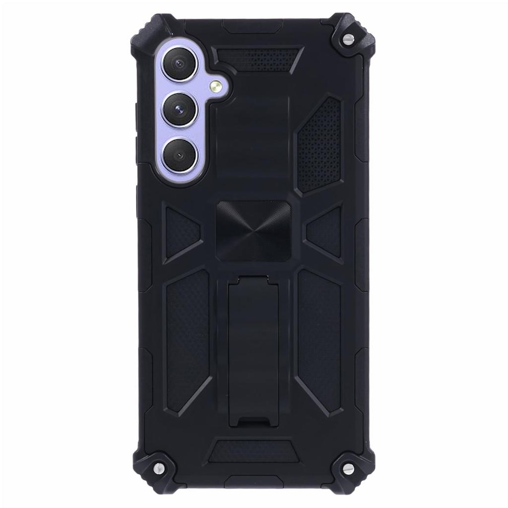 For Samsung Galaxy A55 5G Phone Case Military Grade Armor Phone Cover with Kickstand