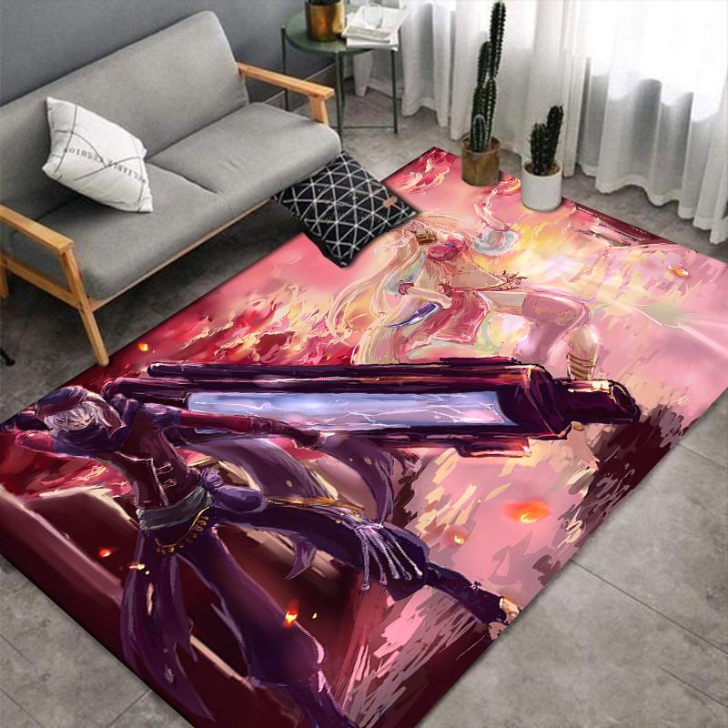 Dungeon and Fighter DNF Carpet Multi-size Carpet for Living Room Bedroom Kid's Room Home Decor Area Rug Non-slip Mat Sofa Mat