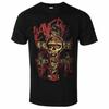 Slayer - SOS Crucifiction Pattern Printed Unisex T-shirt - Casual Street - Suitable for Metal