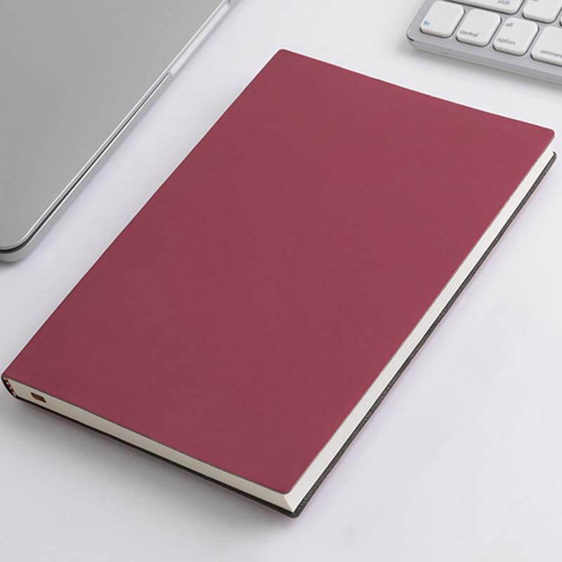 A5 Soft Leather Notebook With 120 Inner Pages, Waterproof Cover And Comfortable Touch