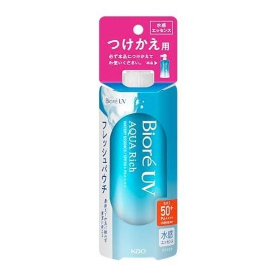 Biore UV Aquarich Watery Essence Fresh Pouch 120g Refill Sunscreen SPF50