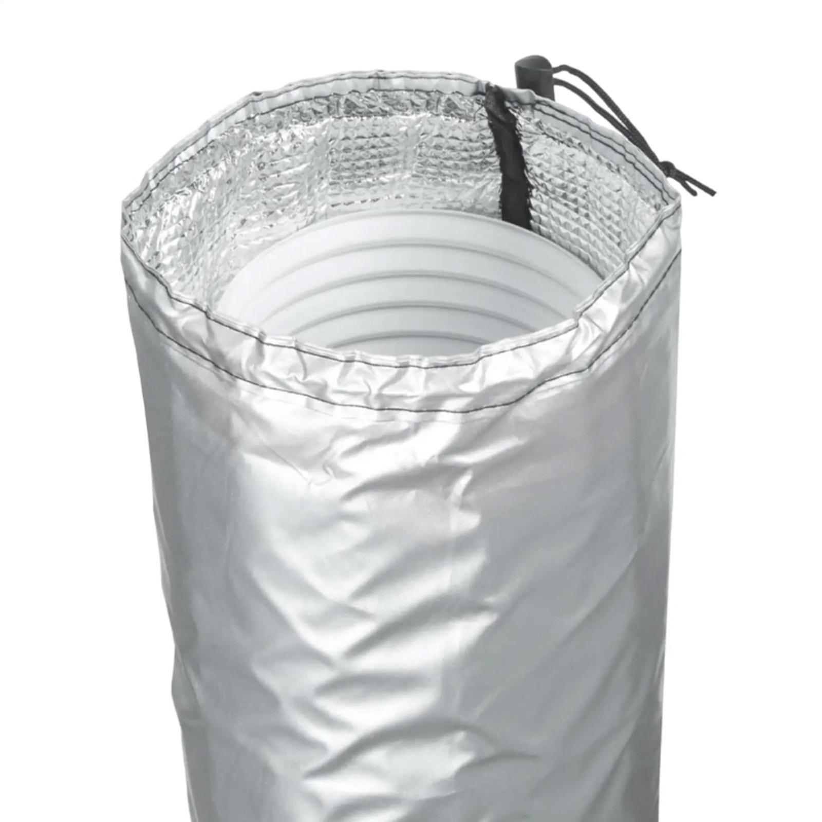 

Энергоэффективный чехол для шланга кондиционера Пластиковая текстура Конструкции с тепловым барьером Подходят для выхлопных воздуховодов