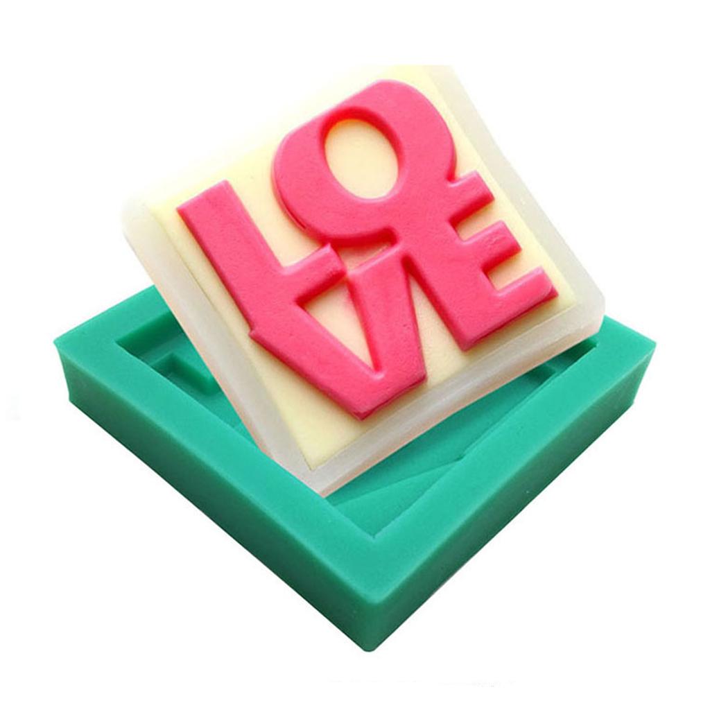 Valentines Theme Silicone Mold for Candle Soap Making Epoxy Resin Silicone Molds Fondant Silicone Molds for Candy Baking