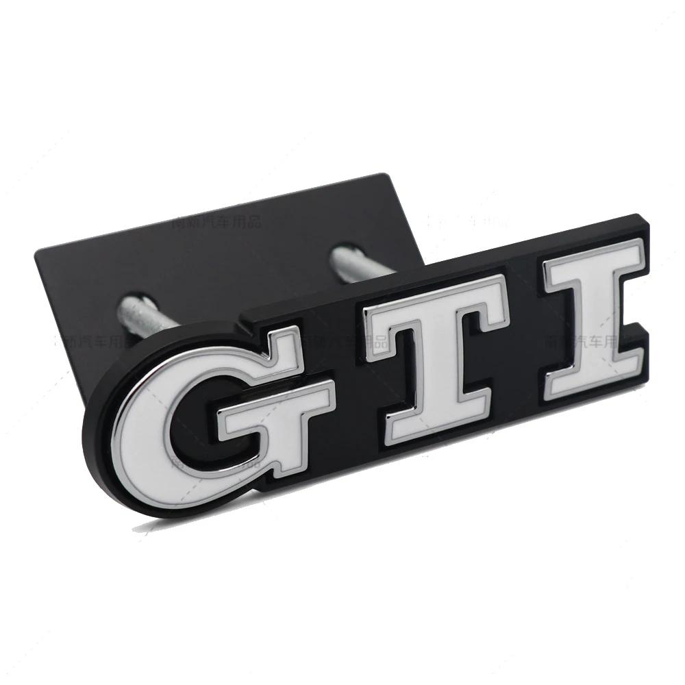 3D Metal GTI Badge Car Front Grille Emblem for Volkswagen VW Caddy Golf 5 6 7 8 GTD Polo Jetta Passat B5 Tiguan Touran MK3 MK5 RJ4