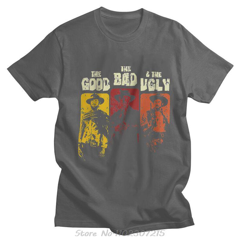 Il Buono Il Brutto Il Cattivo T-shirt Unisex Cotone Magliette Clint Eastwood T-shirt Manica Corta Il Buono Brutto Cattivo Tshirt Regalo