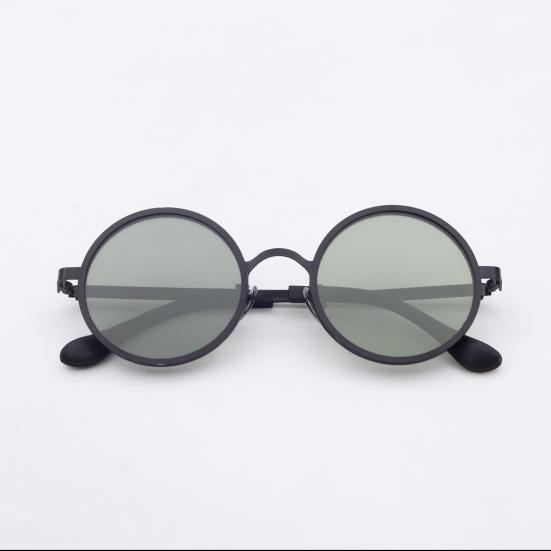 Nastavitelné kulaté sluneční brýle Kovový rám Protiskluzové UV ochrana Polarizované brýle Pánské Dámské Venkovní Pláž Rybaření Řízení Cyklistika Brýle Oční optika