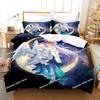 New Anime Misono Mika Blue Archive Beding Set Printed With Pilowcase Bed Soft Duvet Cover Soft Single Double Quen Super King-Sized Dimensionsd