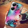 For Poco M6 Pro 4G Case Fashion Marble Silicon Black Cover for Xiaomi Poco M6Pro 4G Phone Case M 6 Pro Soft Shells PocoM6Pro 4G
