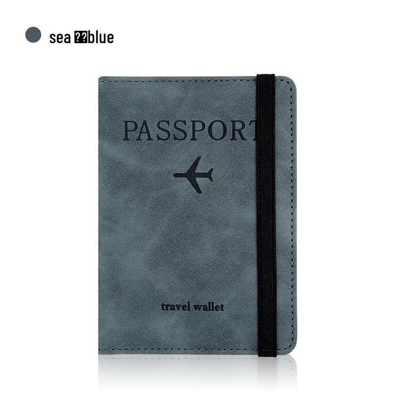 Portafoglio Passaporto in Pelle PU con Protezione RFID: Porta multifunzionale per schede SIM e documenti