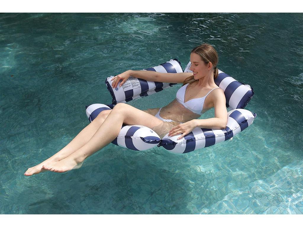 Sdraio Anello Galleggiante Gonfiabile per Bambini - Galleggiante da Spiaggia e Piscina.
