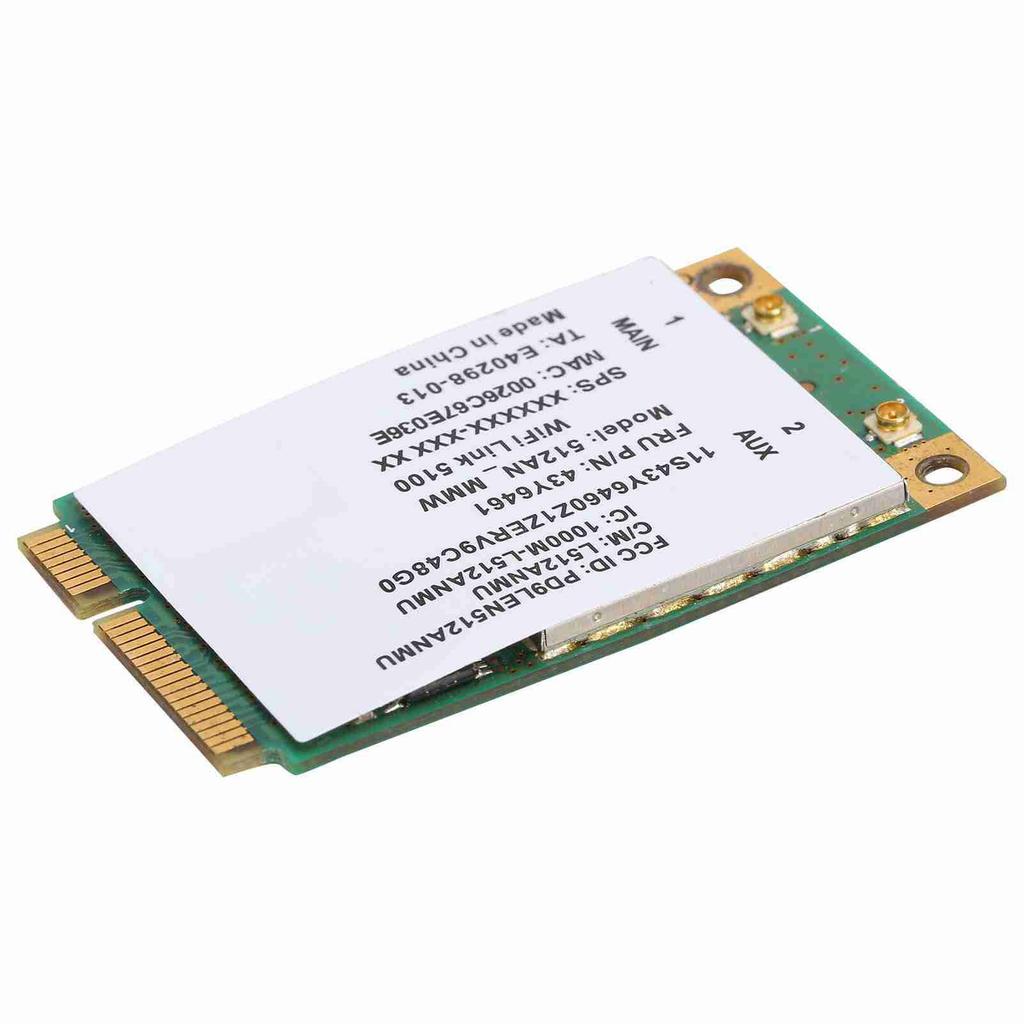 Wireless Network Card 2.4G 5G 300Mbps Mini PCIe Card for Lenovo Y450 Intel 5100 5100AGN 512AN_MMW