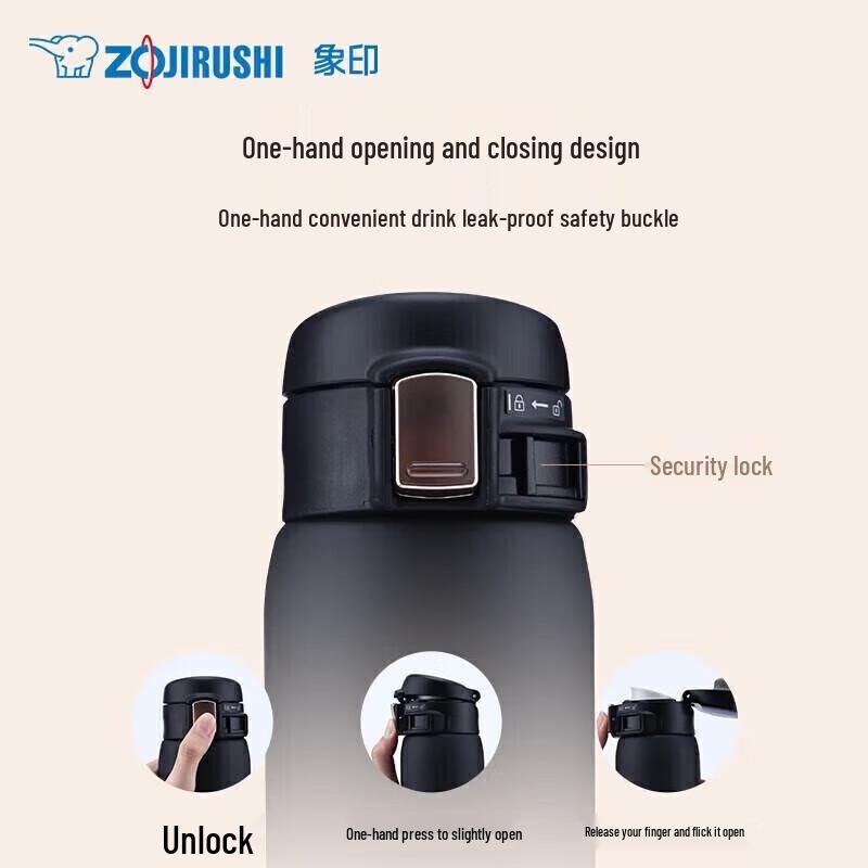 Zojirushi 360ml Stainless Steel Vacuum Insulated Bottle