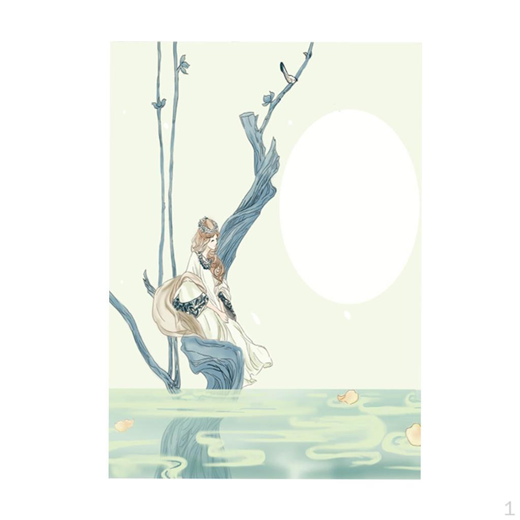 -resistant Printed Tablecloth TV Stand Refrigerator Table Mat Decorative