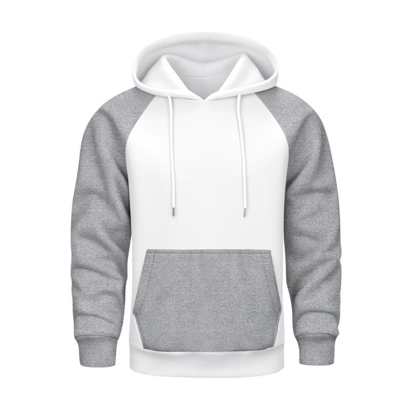 2026 New Autumn and Winter Pullover Sports Hoodie Casual Tops S белый