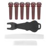 Gitarrenbrückenstift-Zieher aus Cocobolo-Holz, Zubehör für Saiteninstrumente, ErsatzMX0230D