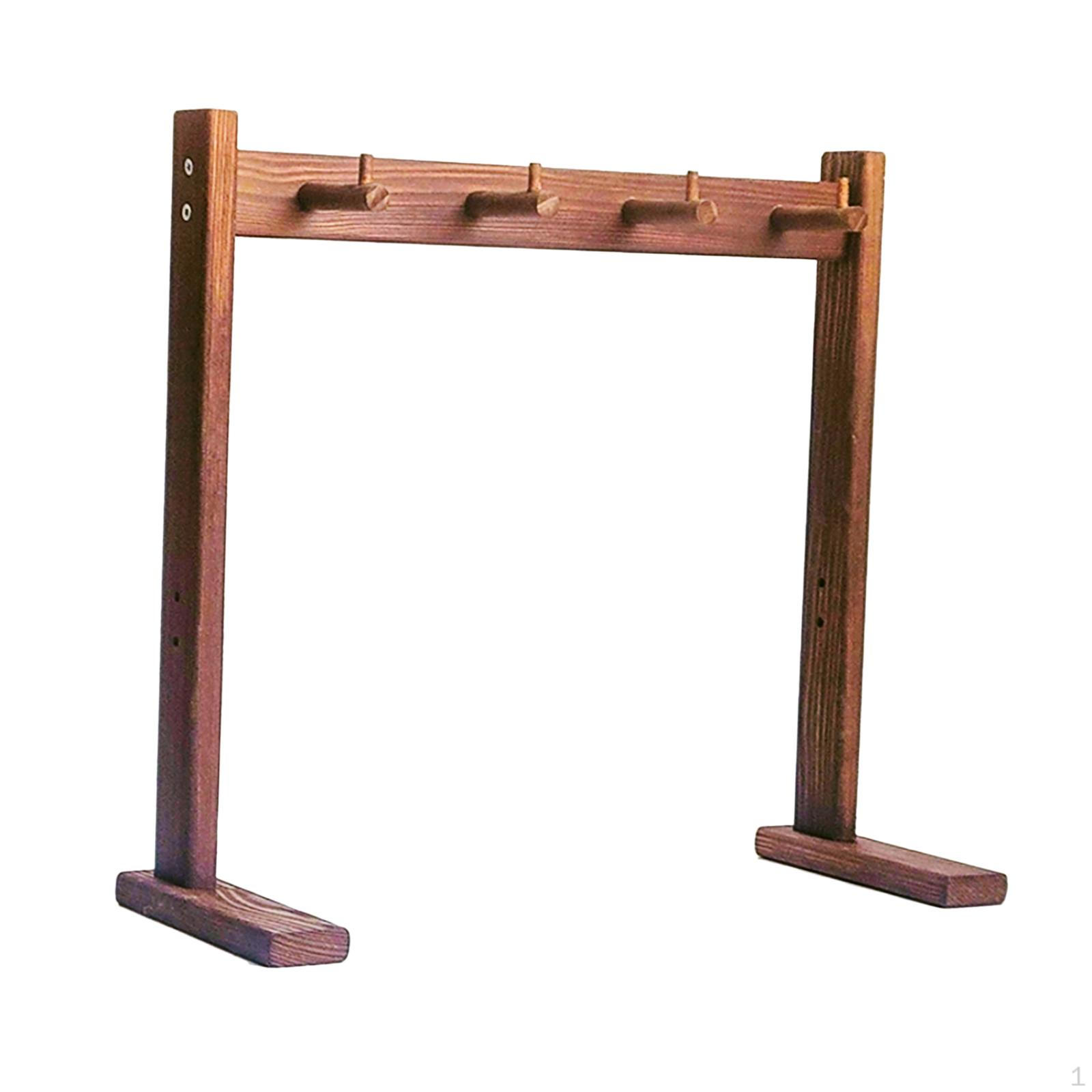 

Стойка для колокольчика Подвесная вешалка Элегантное украшение Настольный держатель Внутренний гонг для спальни Подарок S