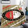 1PC Feyenoord Patterned Flannel Blanket Suitable For All Seasons for Home Decor Warmth and Comfort Gifts Holiday Present