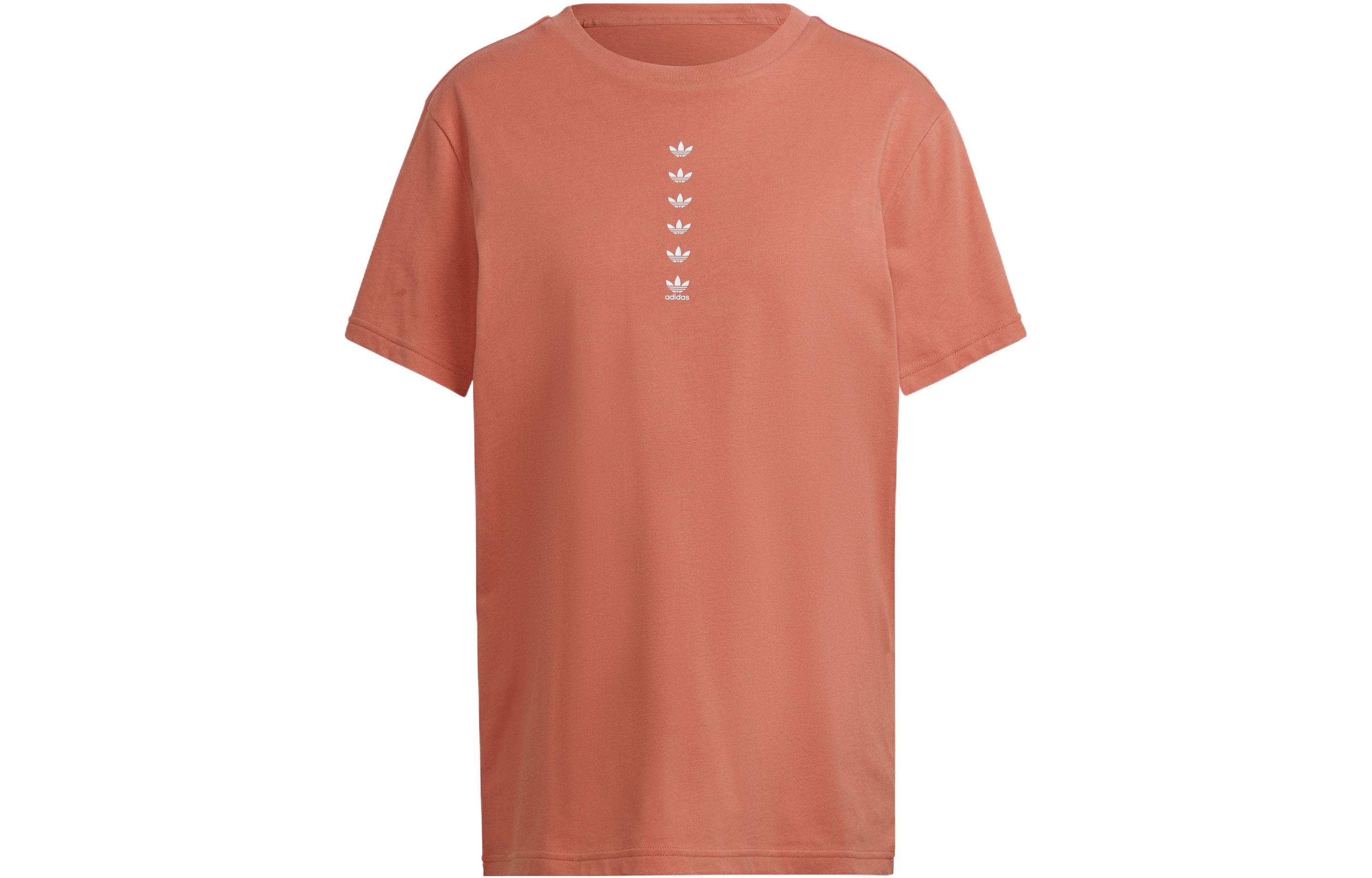Adidas Originals Raglan Sleeve T Shirt Women s Brown HG3992 34