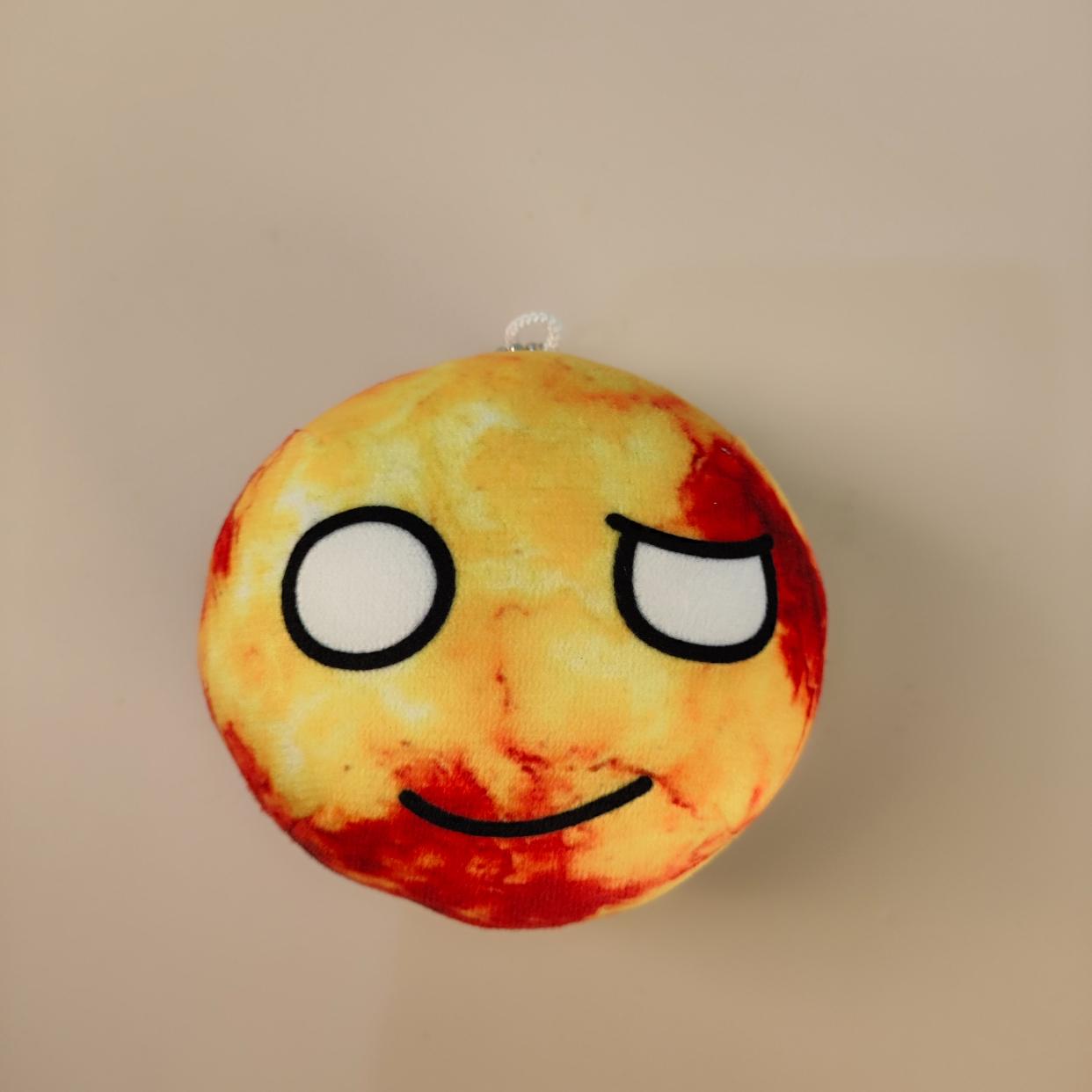 10cm Polandball Plüschpuppe Schlüsselanhänger Tasche Anhänger Dekoration Kurz Erde Sonne Mond Venus Jupiter Merkur Merkur Mars Saturn Spielzeug Geschenk 10CM