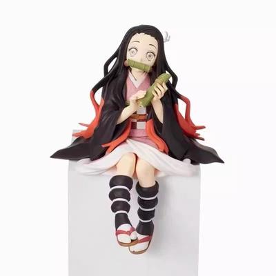Anime Figure Demon Slayer Kamado Nezuko Action Figure Kneeling Version Nezuko Kamado PVC Figure Toy Brinquedos