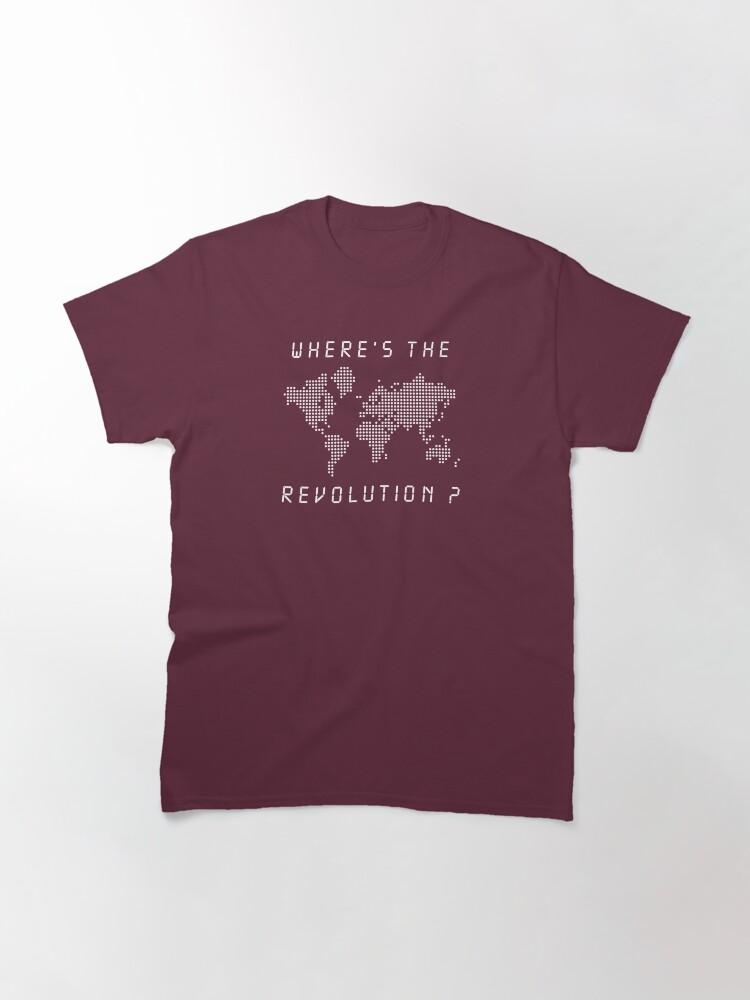 Wheres the revolution dots Classic T-Shirt
