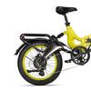 MIHOGO NX 750W Electric Bike for Adults, 60-80 Mile Range, 20"x4.0 Fat Tire Foldable E-Bike with Hydraulic Brakes Green