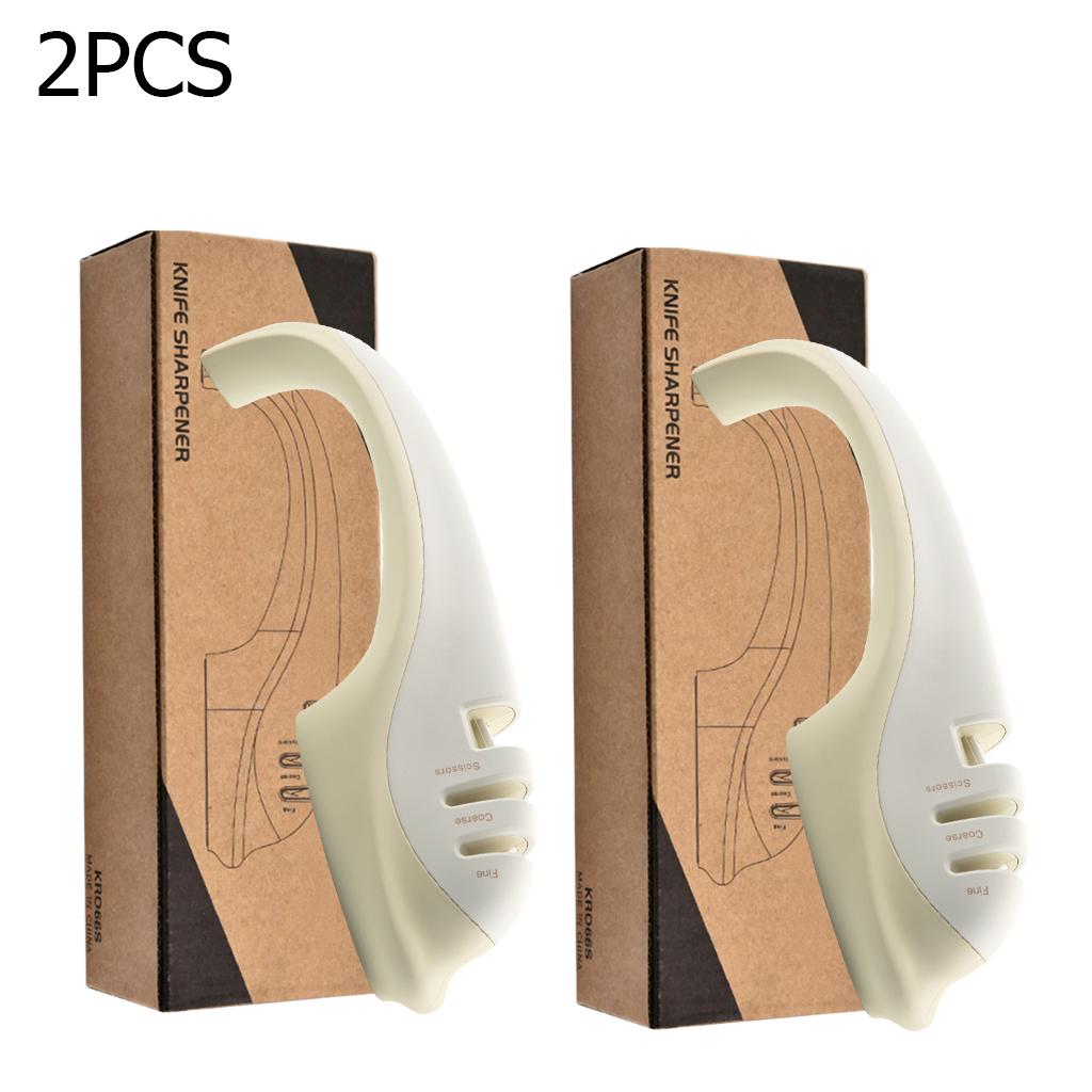 3-in-1 Kitchen Knife Sharpener Helps Repair Polish Blades for Kitchen Sccessories Kitchen Scissor Knife Sharpening