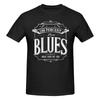 100% Pure Blues Black Graphic T-Shirt