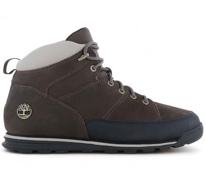 Euro Rock Mid Boot - Pánské zimní boty kozačky kůže hnědá TB0A41YH-W07 ORIGINÁL