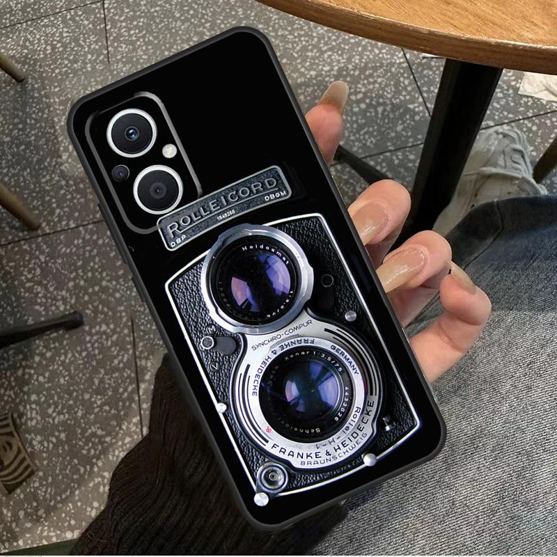 

Чехол для фотокамеры в стиле ретро для OPPO Reno 10 Pro 4 5 6 7 8 Lite 8T 4Z 5Z OPPO Find X5 Lite X2 X3 Neo X6 Pro Cover OPPO Reno10 5G