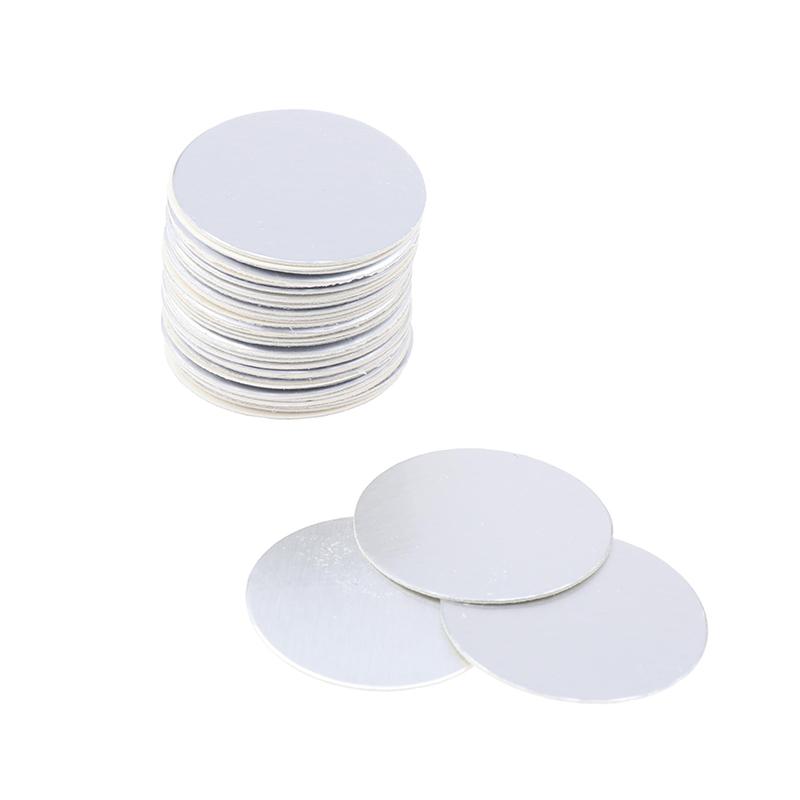 200Pcs Seal Cap Lining Tamper Resistant Pet Electromagnetic Aluminum Foil Induction Gasket For Cosmetic Jar Bottle Pot 20Mm-82Mm